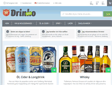 Tablet Screenshot of drinko.se